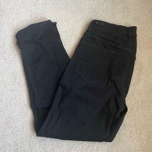 Madewell black stovepipe jeans